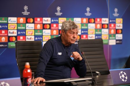 Press conference of Mircea Lucescu before the game against Barcelona
