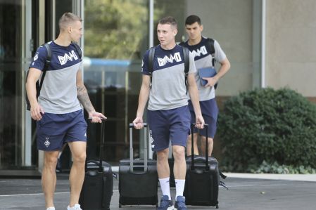 Dynamo arrive in Istanbul to face Besiktas