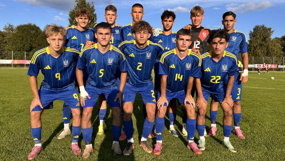 Three Dynamo players featured for Ukraine U18 in opening match at tournament in Croatia