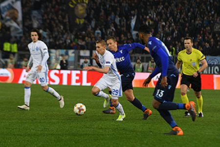 UEL. Round of 16. Lazio – Dynamo – 2:2. Report