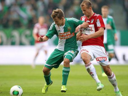 Dynamo Europa League opponent Rapid Wien defeat Ried within Austrian Bundesliga