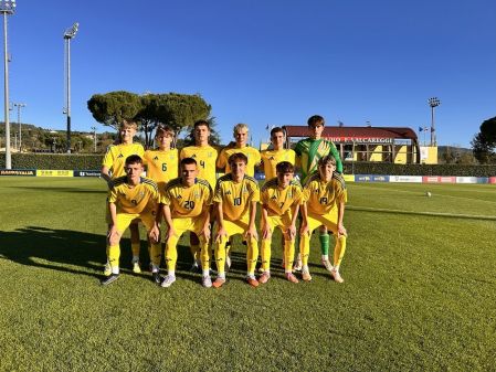 Динамівці Мазур та Мартинюк зіграли за Україну U16 у спарингу з італійцями