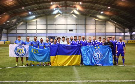 Фан-клуб «Динамо» сыграл с футбольной командой крымских татар (+ВИДЕО)
