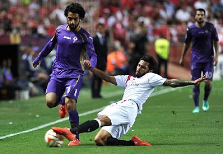 Sevilla with ex-Dynamo player flatten Fiorentina