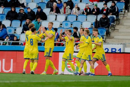 Україна U21 із трьома динамівцями у складі обіграла Угорщину у відборі на Євро-2027