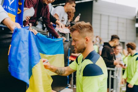 Six Dynamo players on Ukraine squad list for the game against Romania