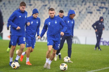 The White-Blues training session in Malmo