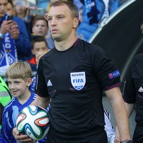 Dynamo vs Shakhtar 2015 Ukrainian Super Cup officials