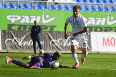 Vladyslav ALEXEYEV: “I’m glad to score three in my debut game for the first team”