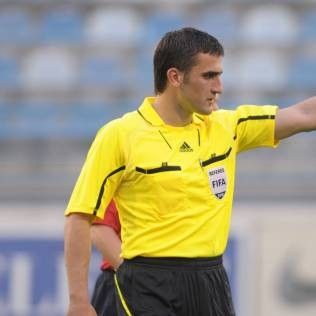 Nikola Dabanović –  match referee of U-19 game Dynamo vs Maccabi