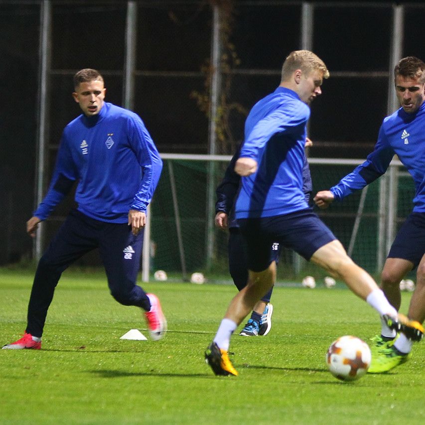 Dynamo training session before the game against Young Boys: photos, video