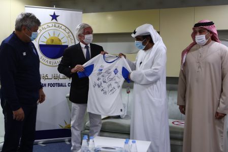 VIDEO: Hospitality visit from Sharjah FC direction