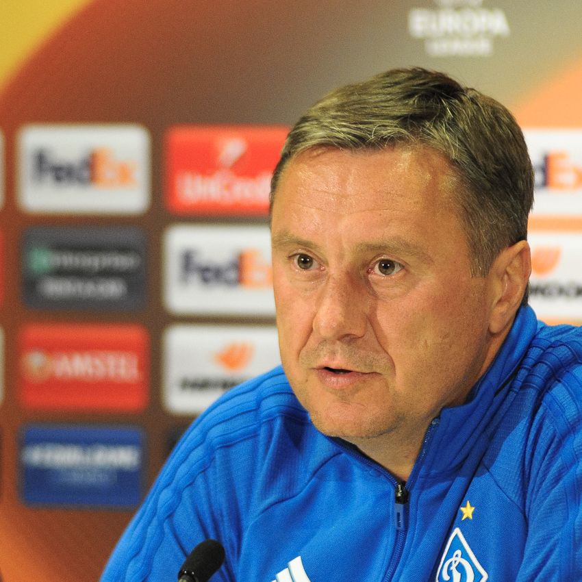 Press conference of Olexandr Khatskevych after the game against Young Boys