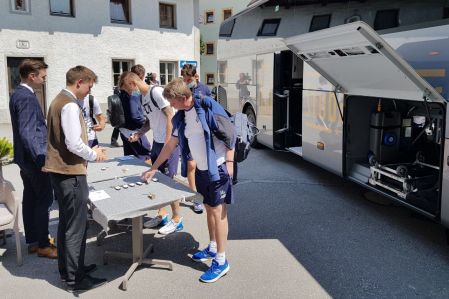 The White-Blues relocate to Austria