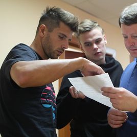 First working day: examination at Borys medical center (VIDEO)