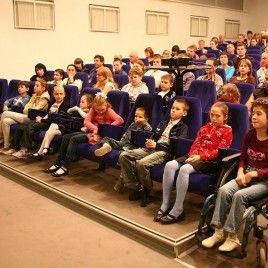 Зустріч динамівців із дітьми Чорнобиля