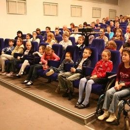 Зустріч динамівців із дітьми Чорнобиля