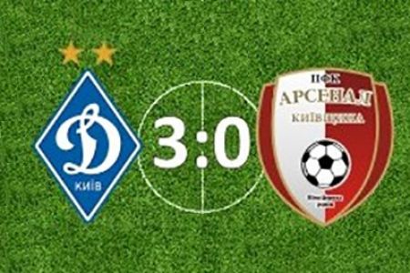 Спаринг. «Динамо-2» – «Арсенал» (Біла Церква) – 3:0