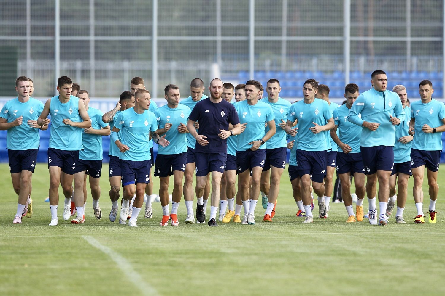 Dynamo first training day after vacation