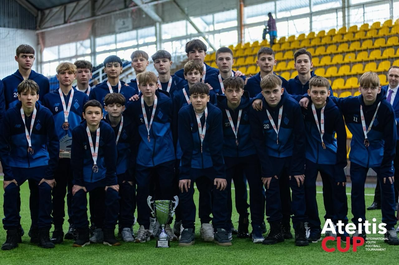 «Динамо» U14 - бронзовий призер міжнародного турніру Ateitis Cup