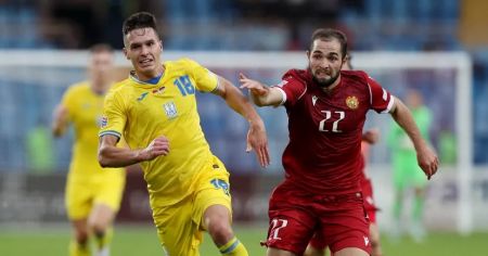 Александр Тымчик стал лучшим игроком матча Армения – Украина