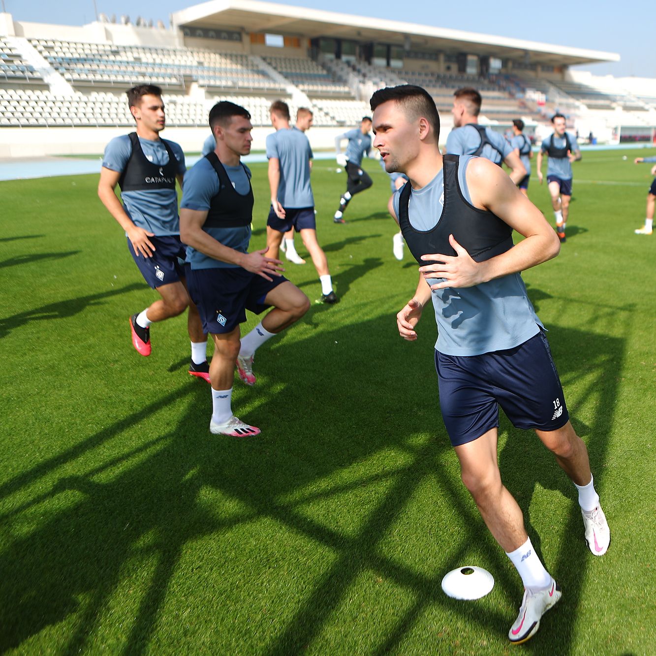 UAE training camp journal. Work in full play