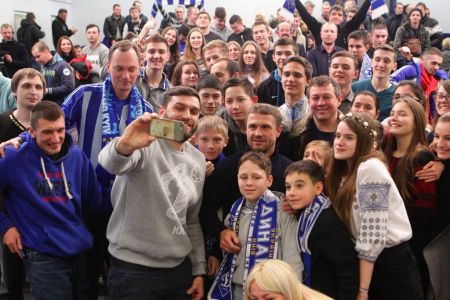 Photo report of Serhiy Rebrov’s meeting with fans