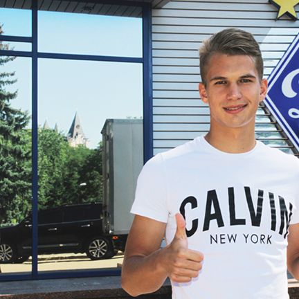 Vladyslav SUPRIAHA – FC Dynamo Kyiv player!