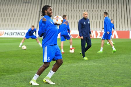 Dynamo training session before the game against AEK (photos, video)