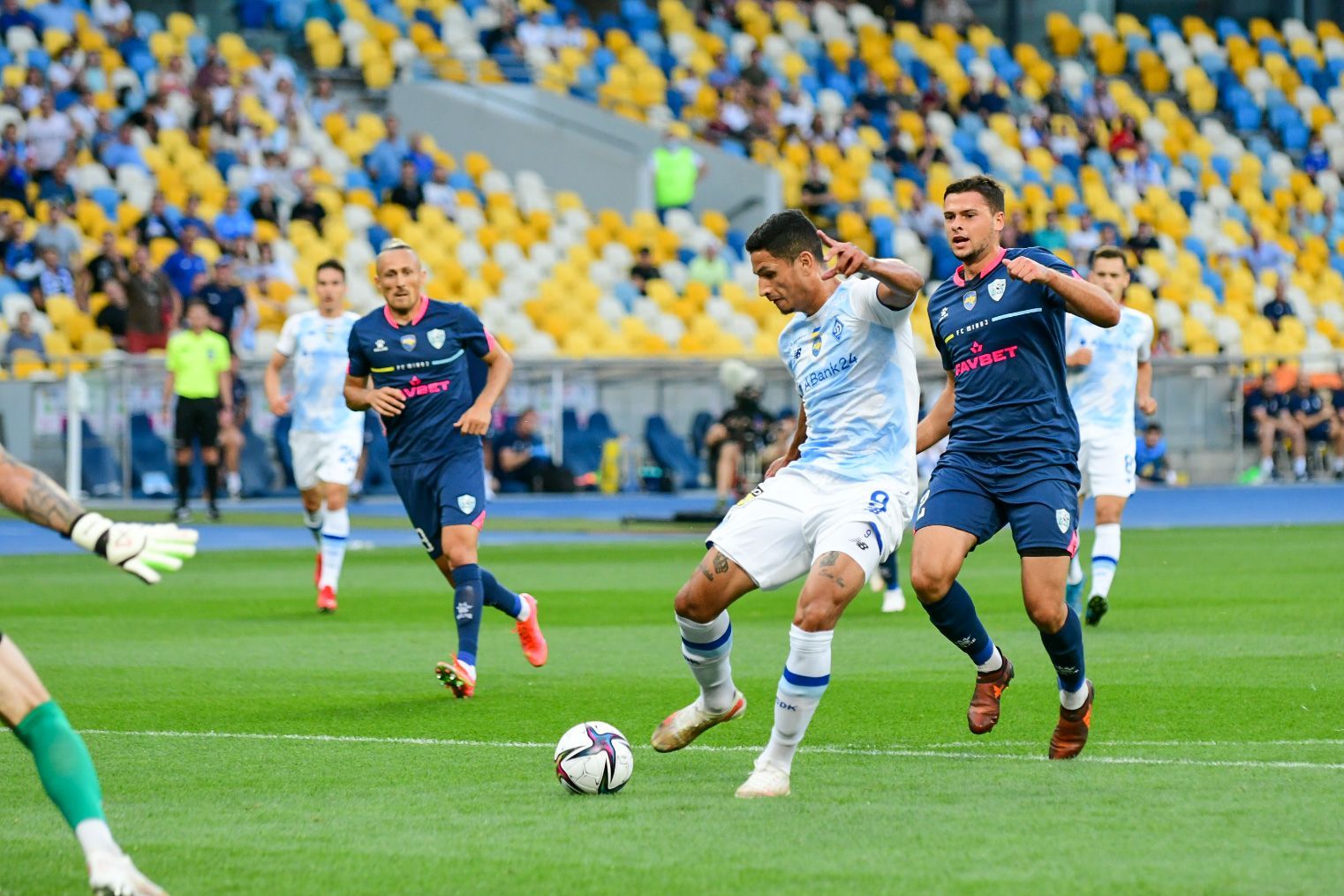 Dynamo – Mynai: goalscorers