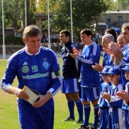 Dynamo Kyiv pro veterans congratulate FC Guria on anniversary