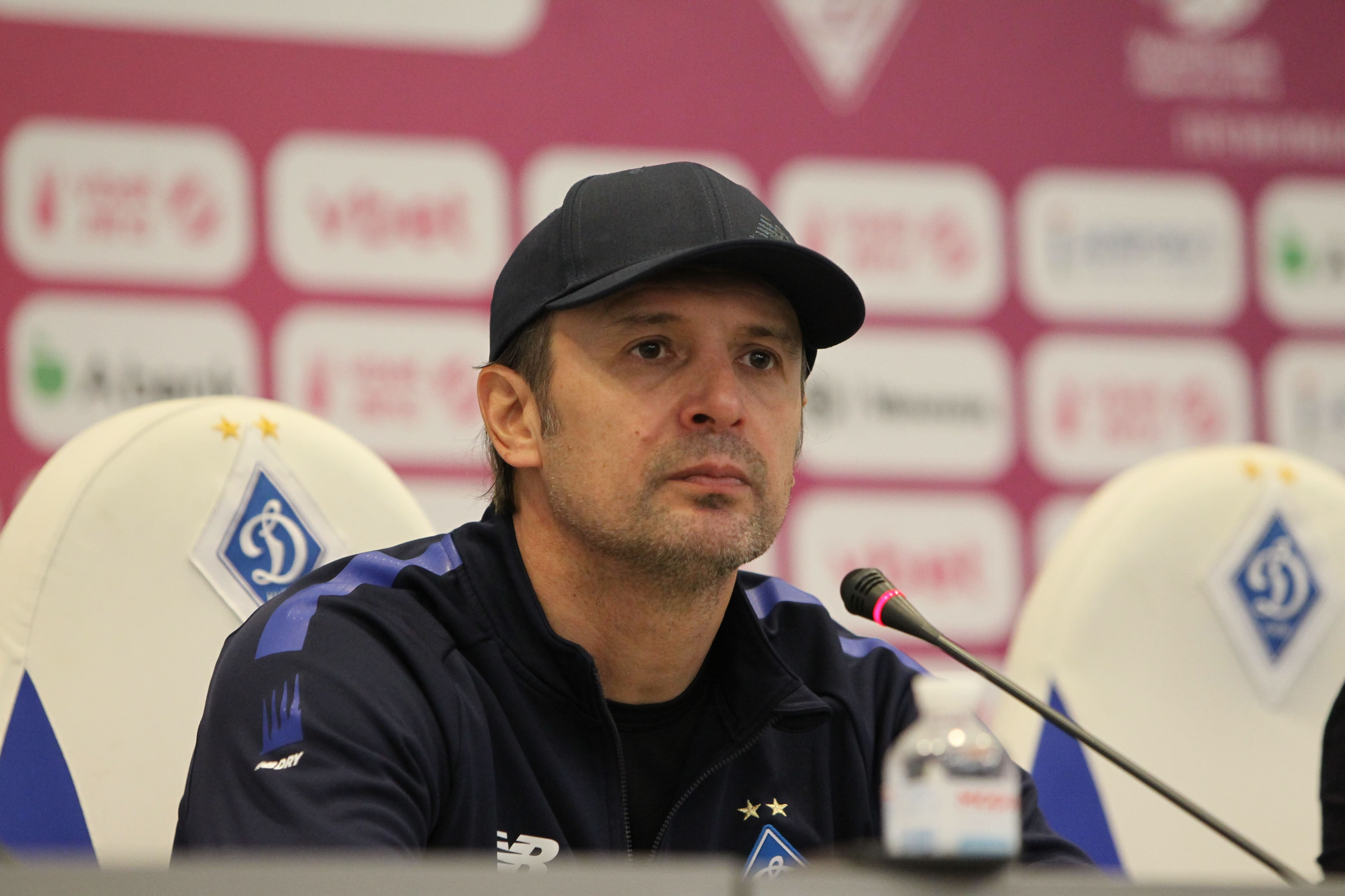 Press conference of Olexandr Shovkovskyi after the match against Obolon