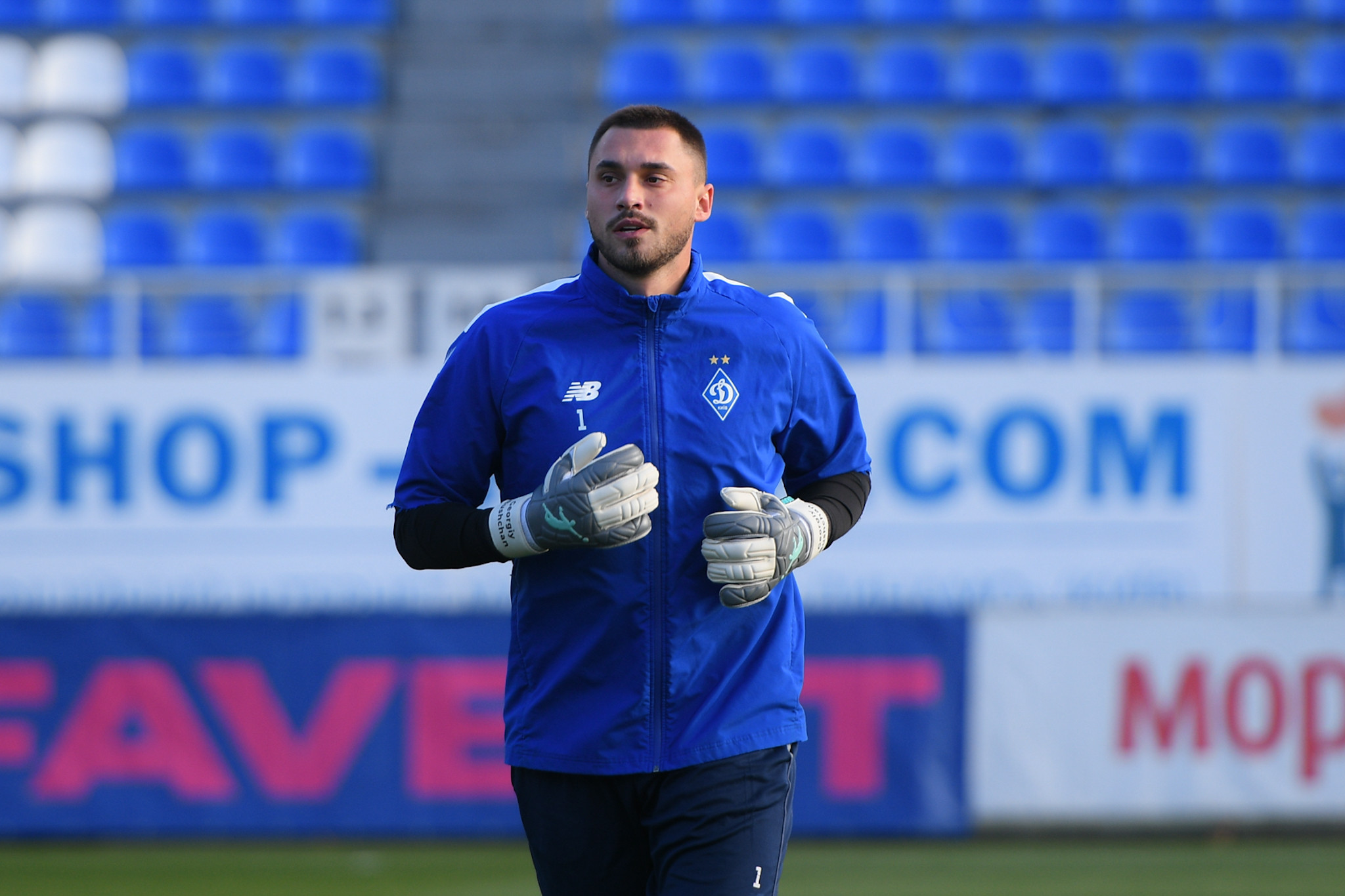 Heorhiy Bushchan among top 3 Dynamo keepers in terms of clean sheets