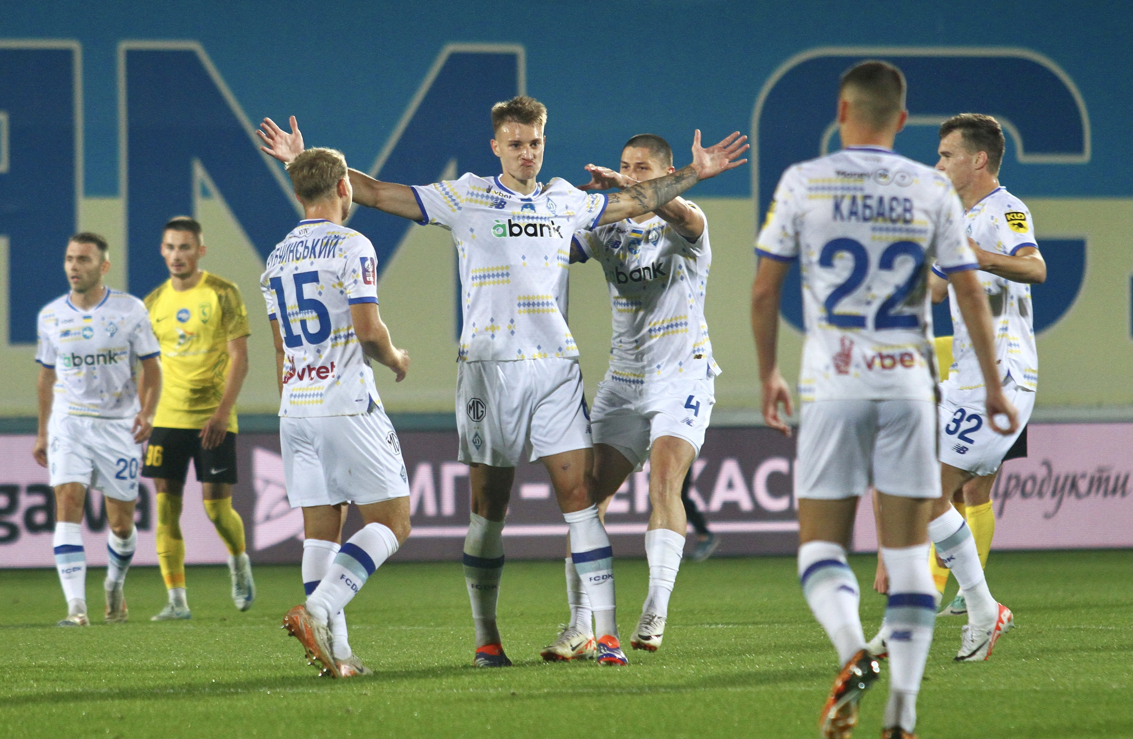 Dynamo – Livyi Bereh: goalscorers