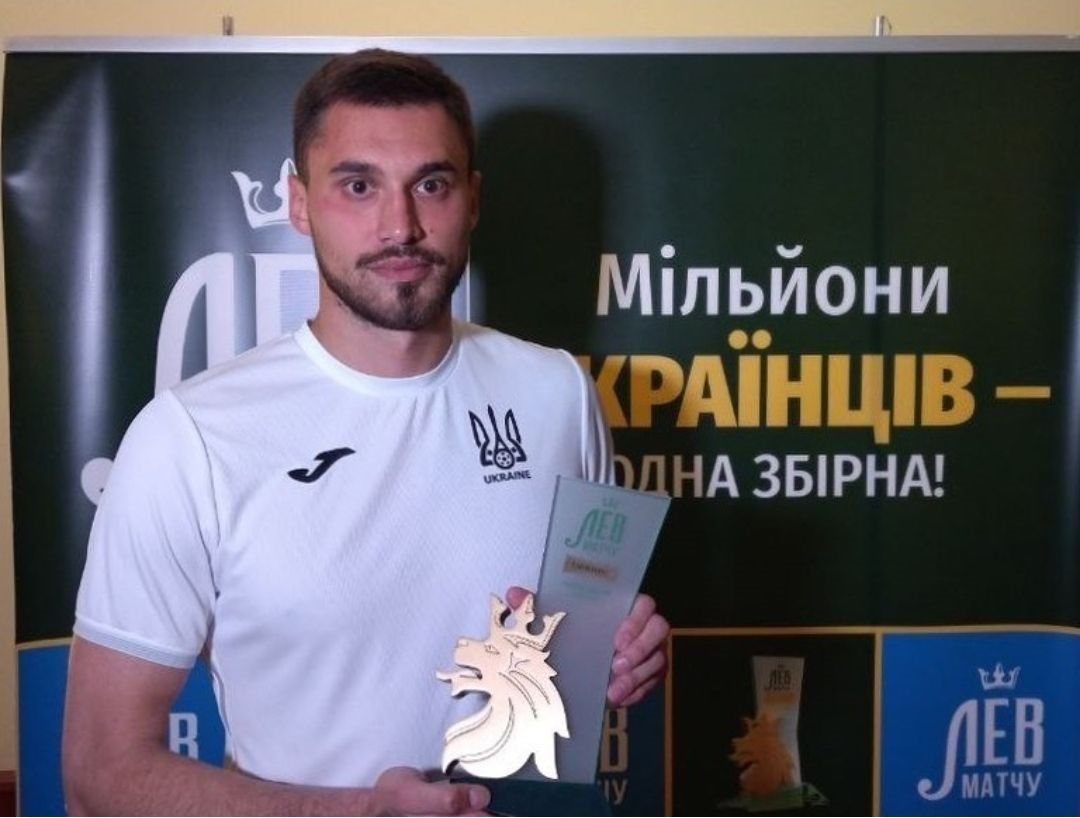 Heorhiy Bushchan – MVP of the match against Austria