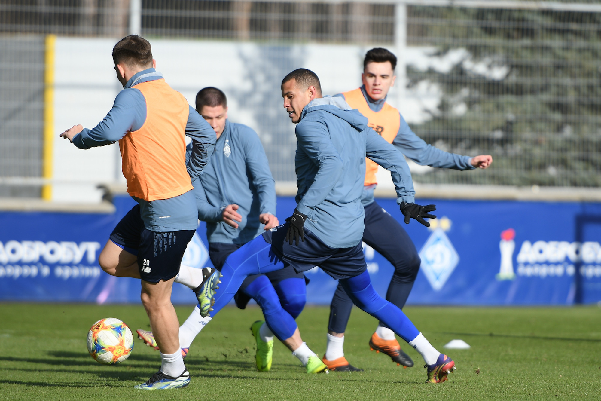 Dynamo training session. Tsyhankov and Duelund rejoin the team (VIDEO)