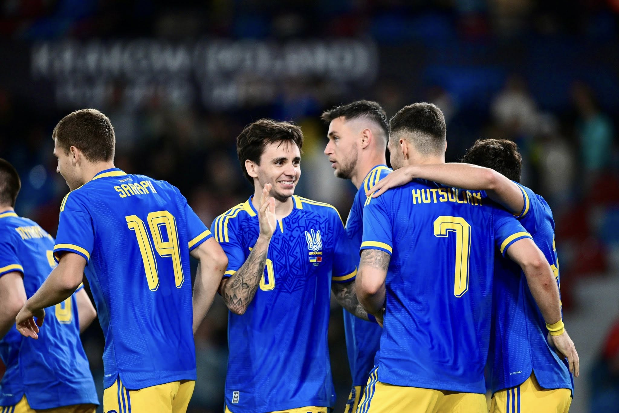Микола Шапаренко провів 50-й матч за національну збірну України