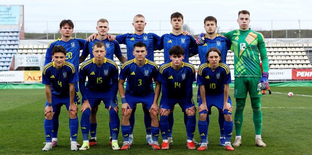 Ukraine U19 draws with Romania in Euro 2026 Elite round, Hubenko provides assist