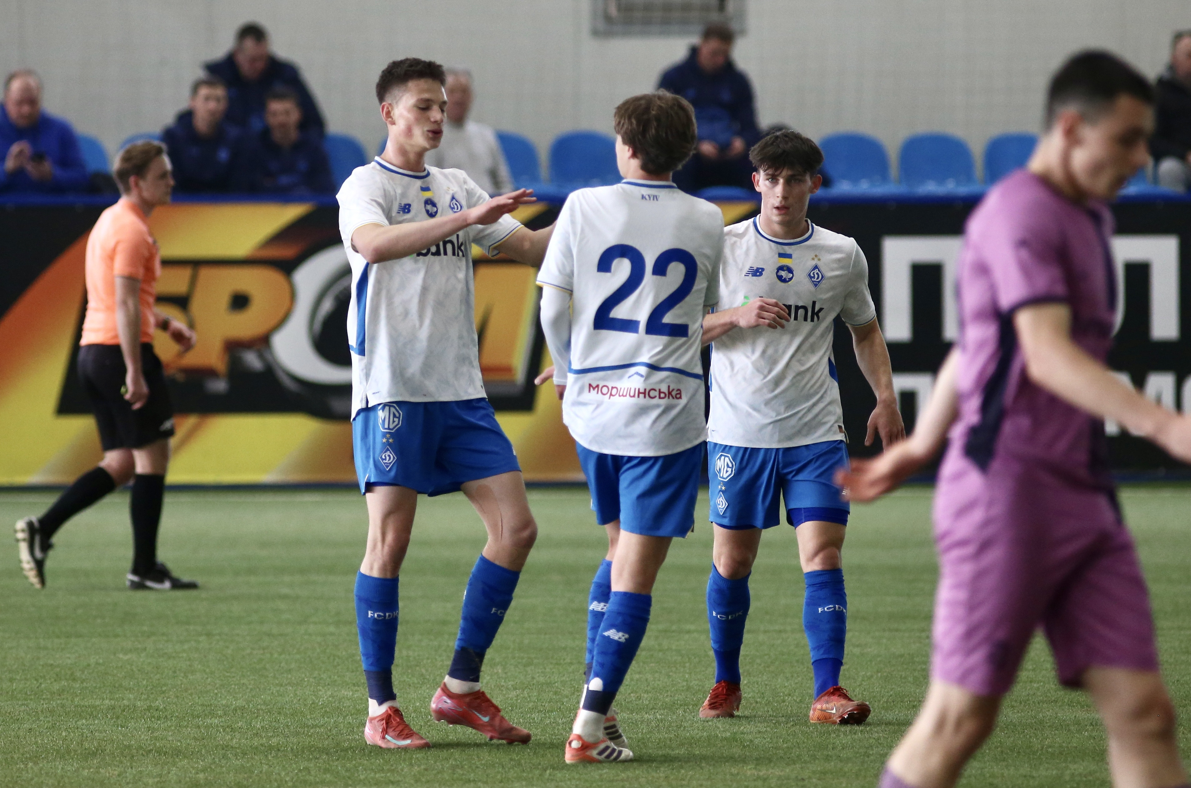 Ukrainian U19 league. Dynamo – Epitsentr – 8:1. Match report