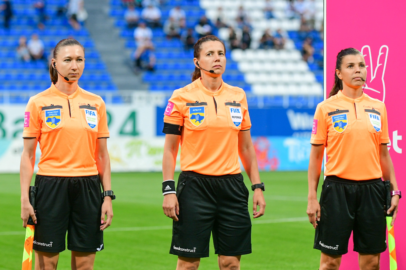 Kateryna Monzul – Veres vs Dynamo match referee