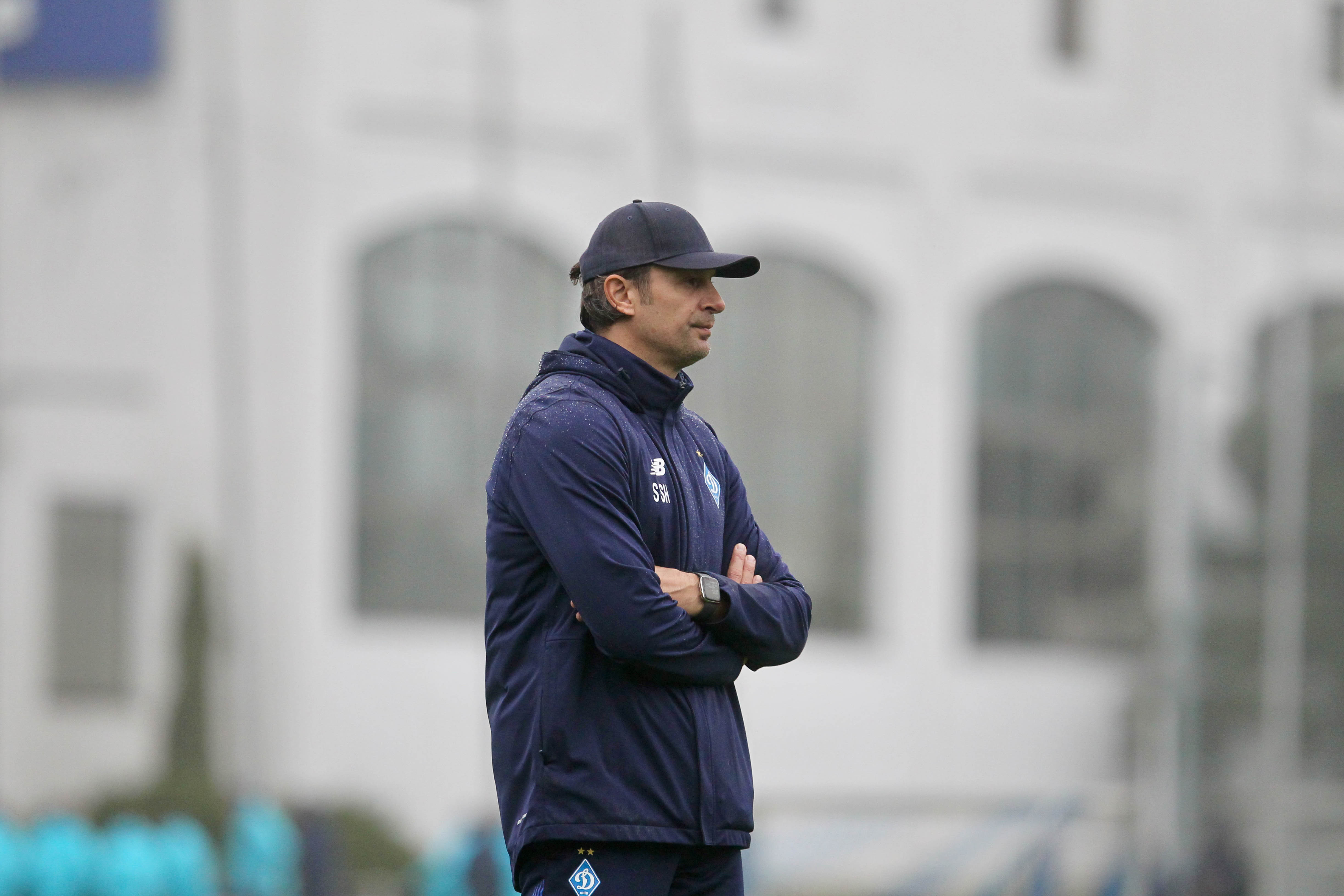 First training session under the charge of Olexandr Shovkovskyi