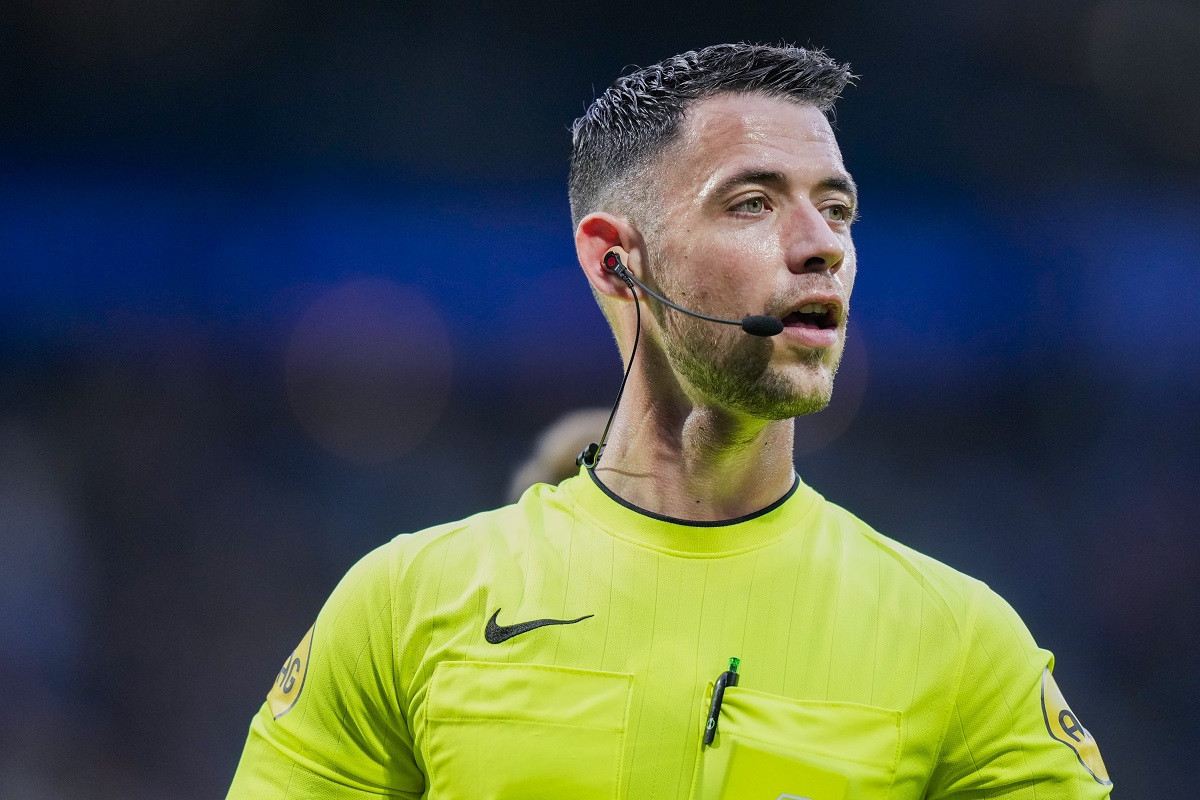 Представляємо арбітра матчу «Динамо» - «Зринськи» Марка Нагтегала