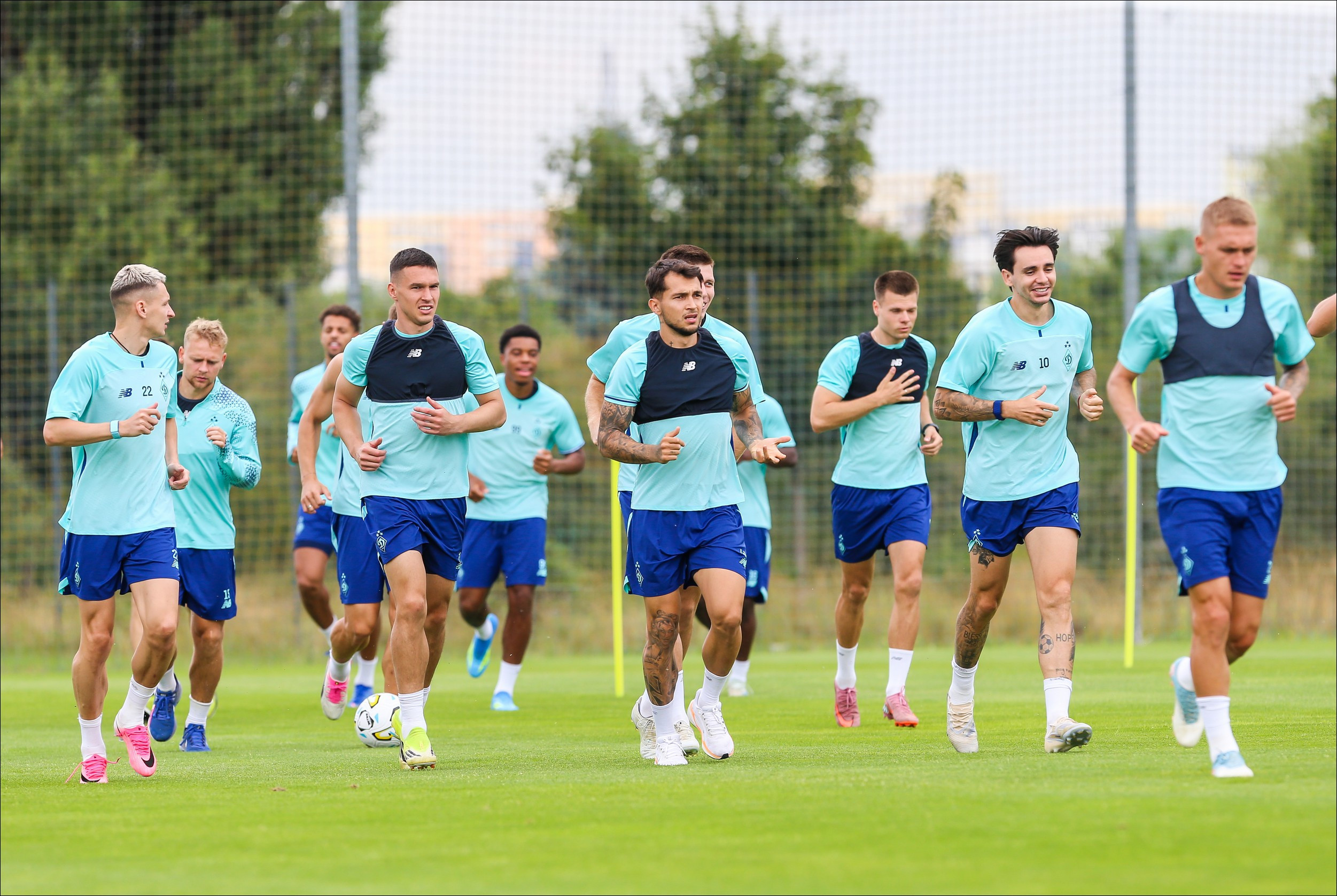 Dynamo continue preparations for the match against PAOK