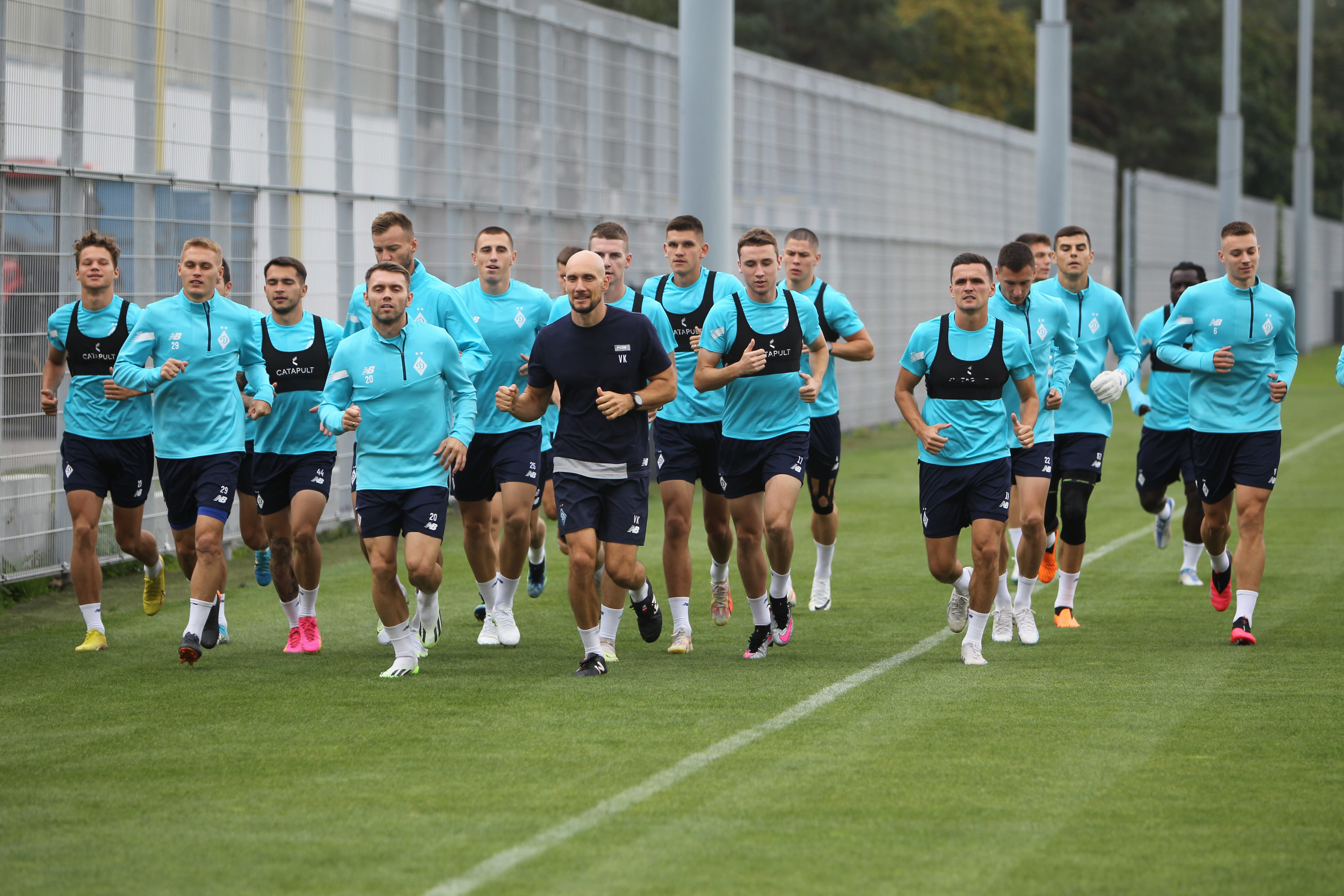 Back to the club: Dynamo getting ready for Vorskla