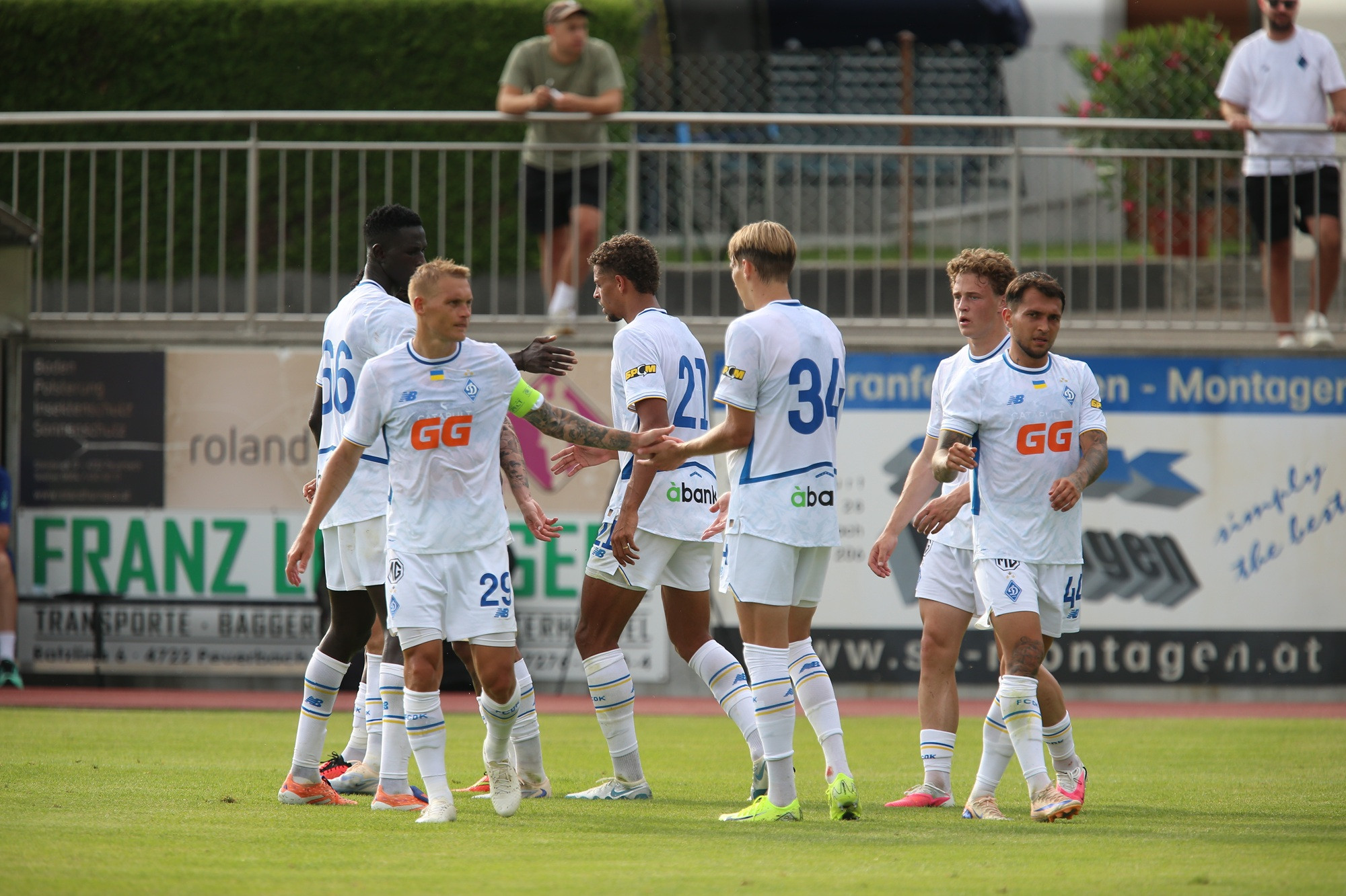 Friendly match. Dynamo – Žilina – 5:1. Match report