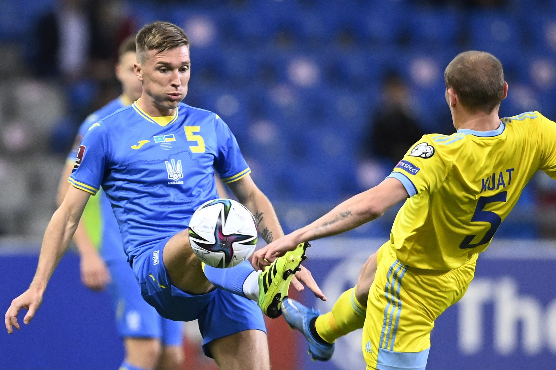 Семеро динамовцев сыграли в Казахстане за сборную Украины