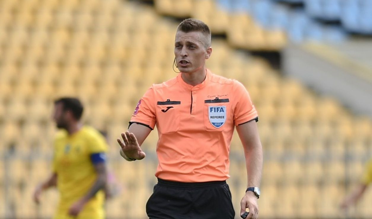 Oleksii Derevinskyi – referee of the match Dynamo vs. Poltava
