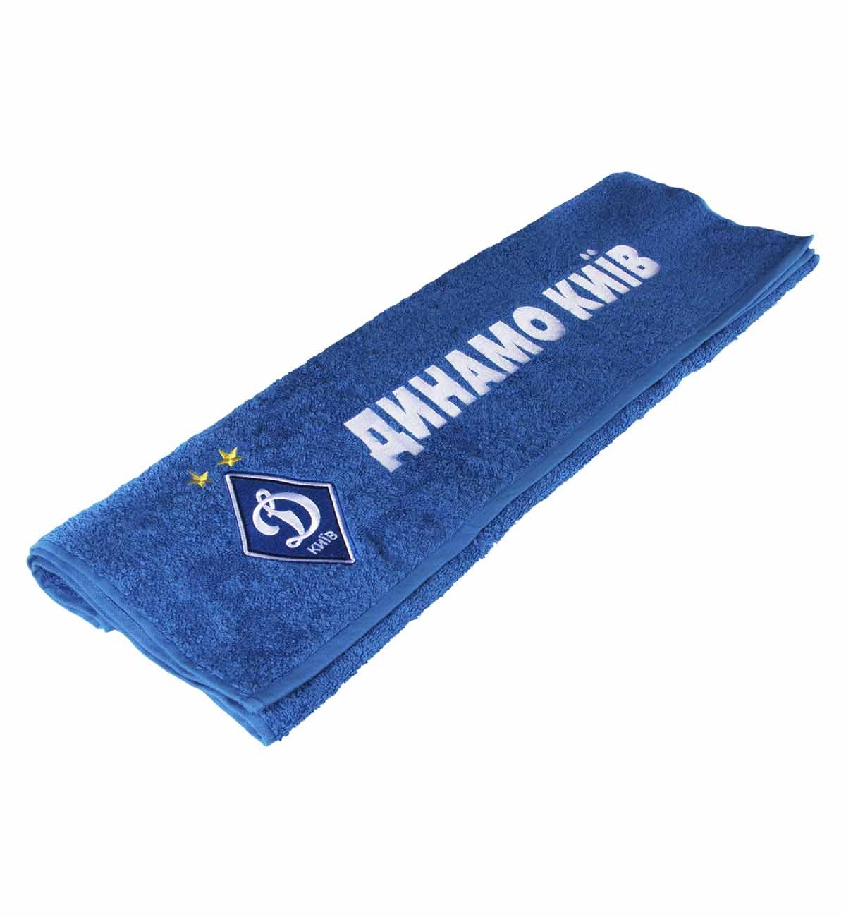 Blue towel "Dynamo" Kyiv, 70x140cm