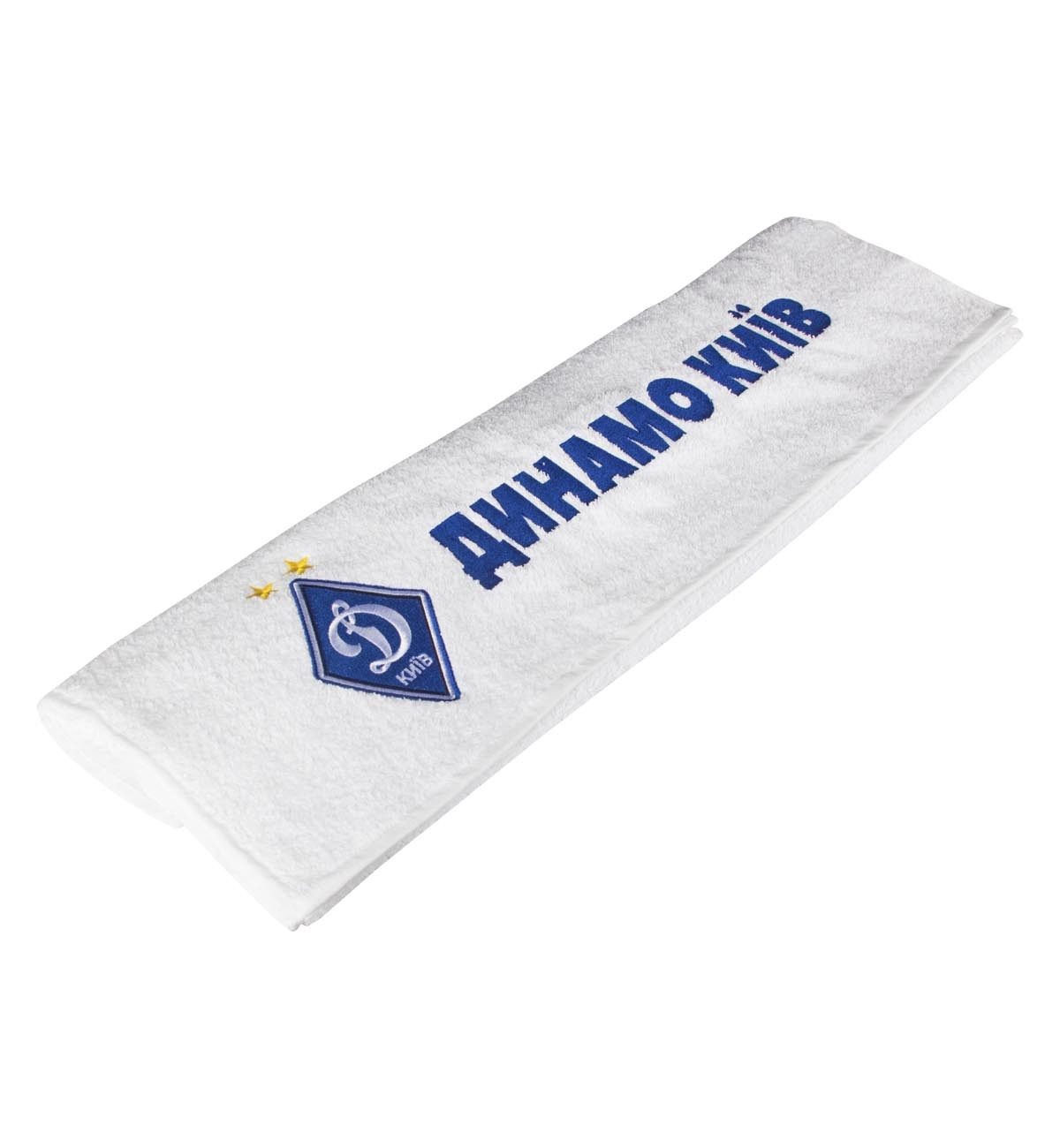 White towel "Dynamo" Kyiv, 70x140cm