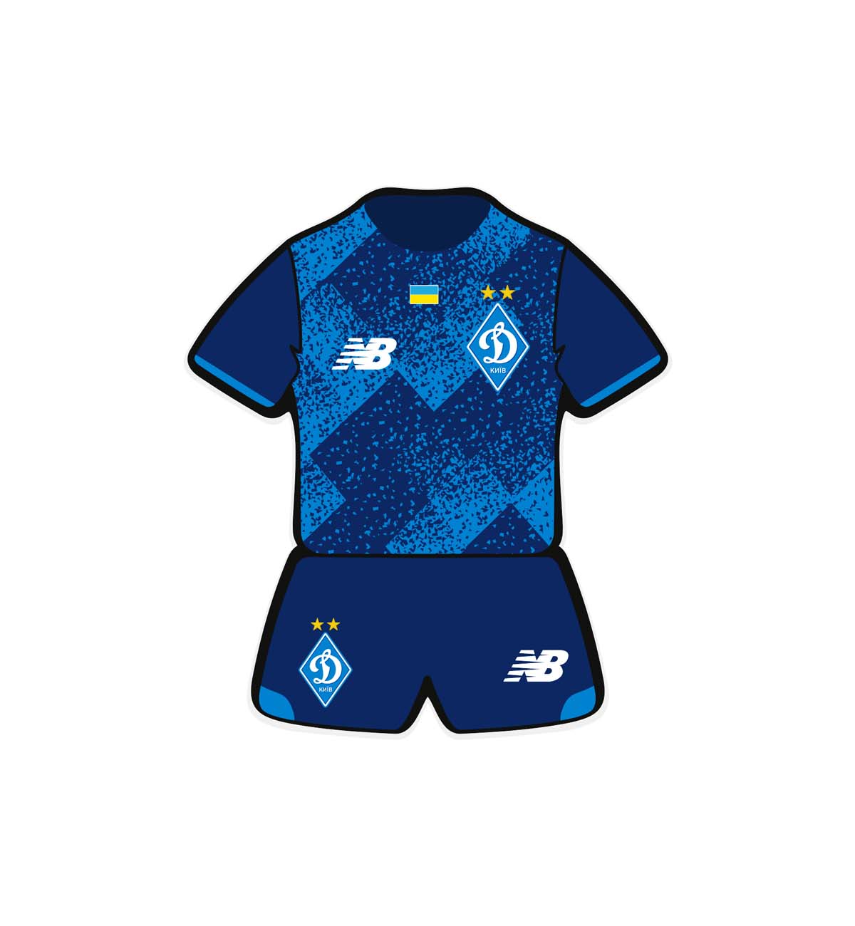 Magnet "Official FC Dynamo Kyiv Away Kit 21/22"